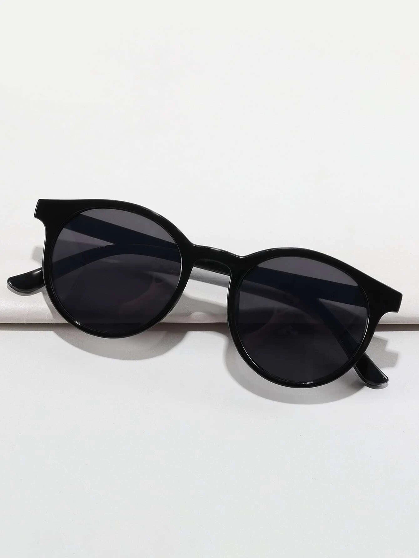 Dinossi - Black Light Round Kids Sunglasses 