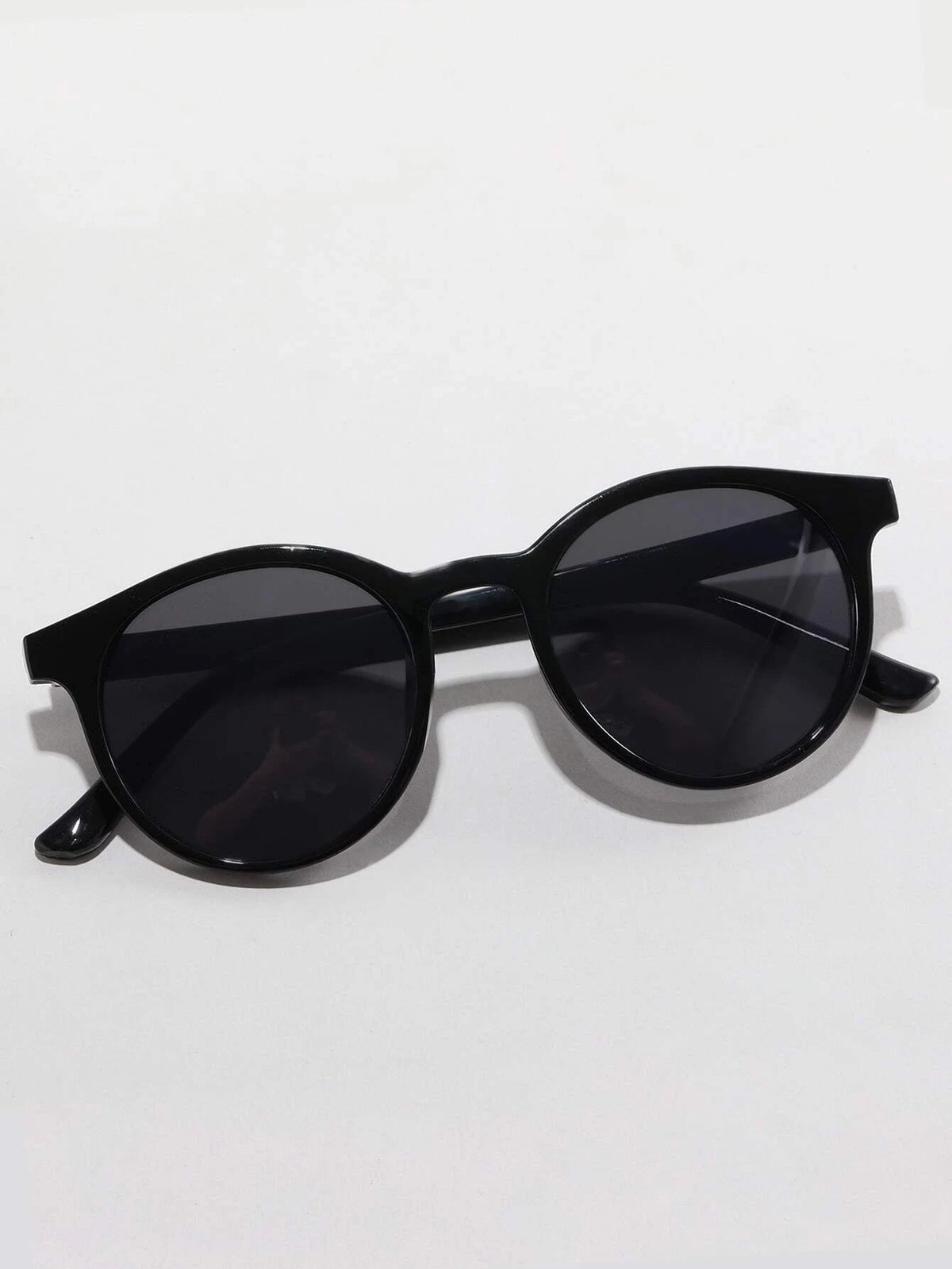 Dinossi - Black Light Round Kids Sunglasses 