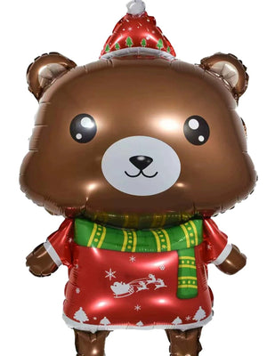 Dinossi - New Year Christmas Bear 48CM Decorative Balloon 