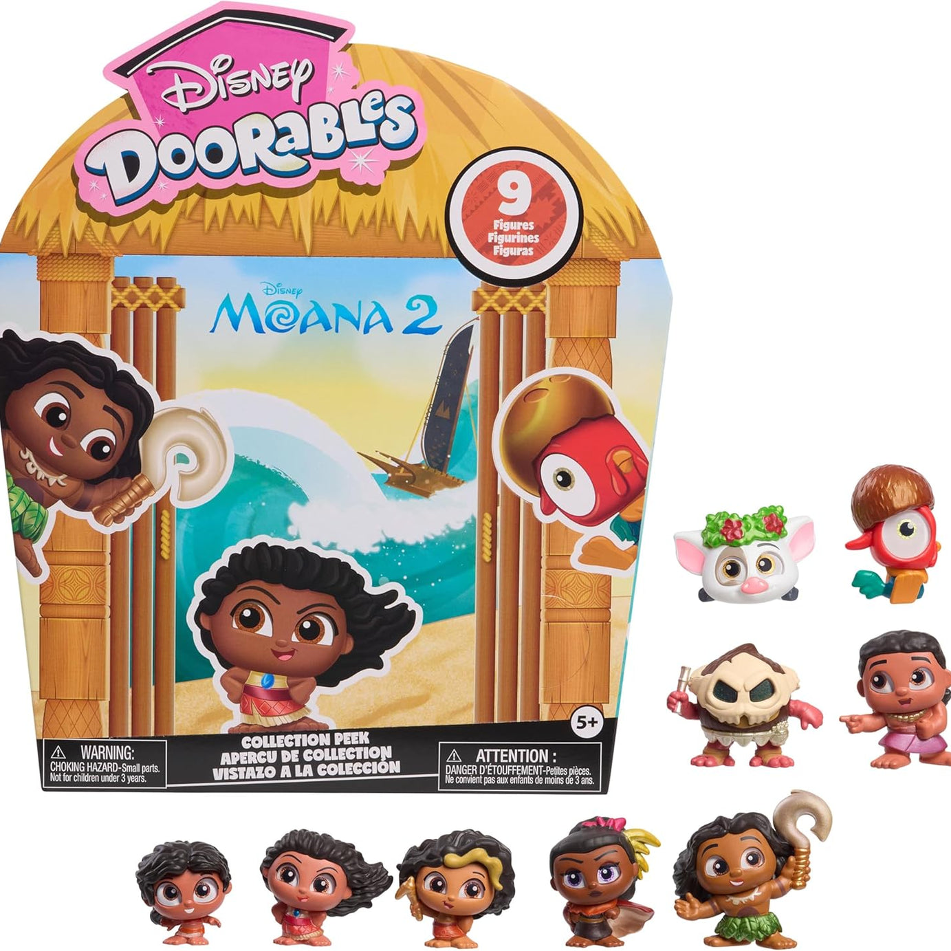 Disney - Disney Doorables Moana 2 Collection Figure Toys