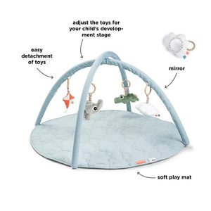 Done By Deer Activity Playmat - Playground Blue-Play Mats-Playground Blue- | Natural Baby Shower
