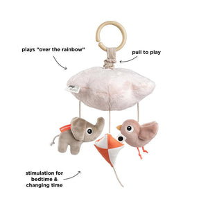 Done By Deer Musical Mobile - Playground Powder-Baby Mobiles-Playground Powder- | Natural Baby Shower