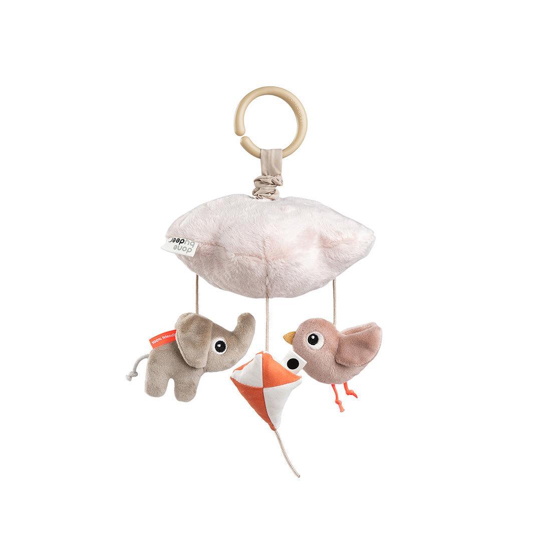 Done By Deer Musical Mobile - Playground Powder-Baby Mobiles-Playground Powder- | Natural Baby Shower