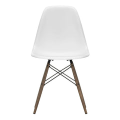 Vitra - DSW Plastic Chair - Maple Base - Charles & Ray Eames | White
