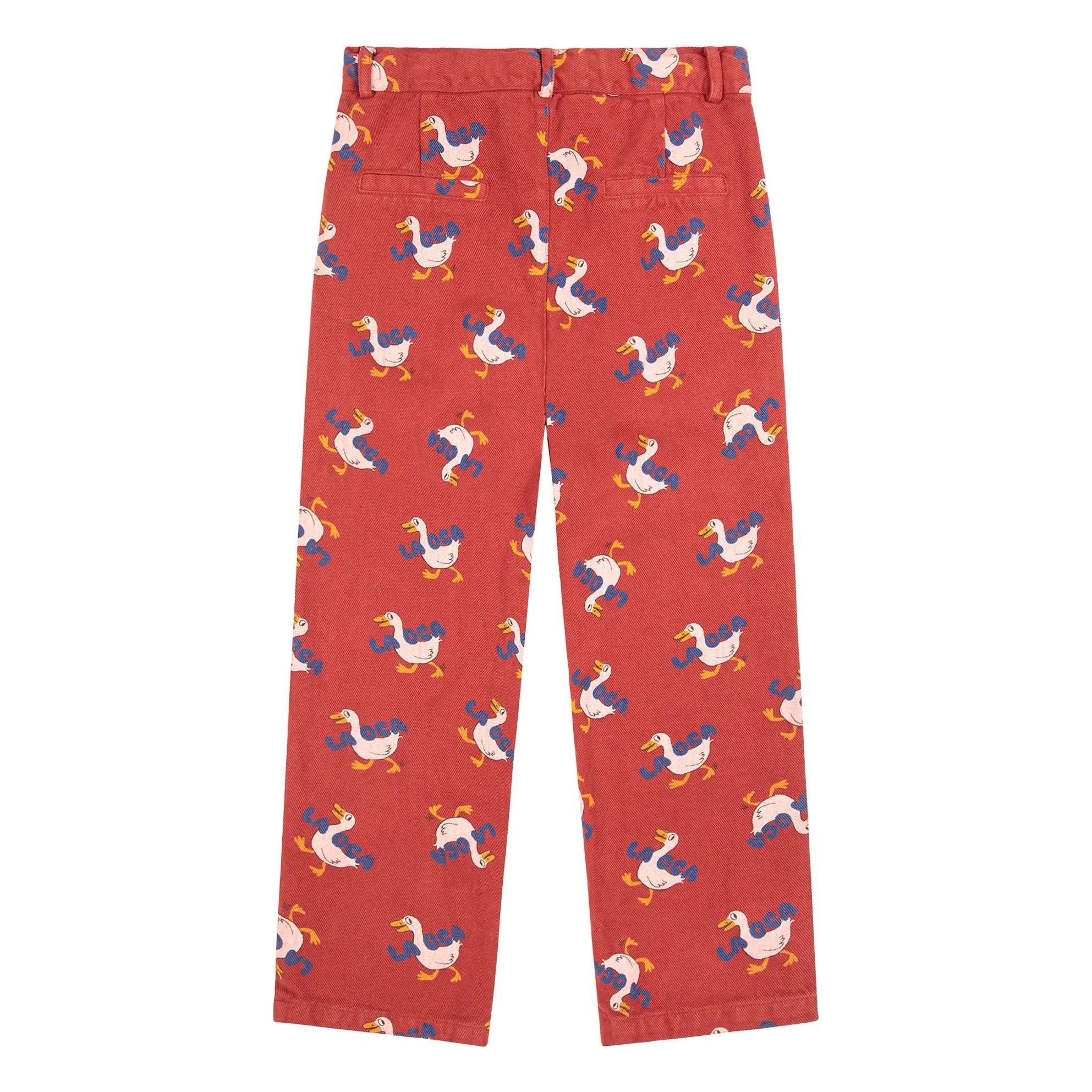 Bobo Choses - Duck Twill Pantolon | Kırmızı
