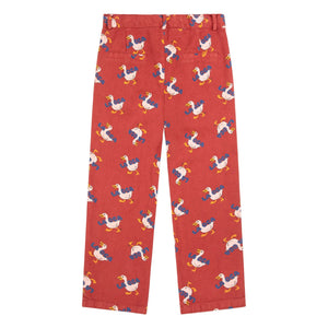 Bobo Choses - Duck Twill Pants | Red