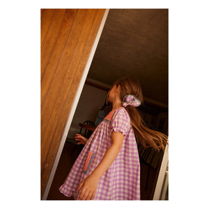 Hello Simone - Louisette Checked Dress | Pink