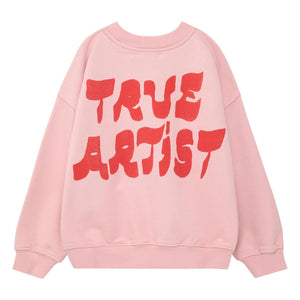 True Artist - Sweat N°11 True Artist Organic pamuk | Soluk Pembe
