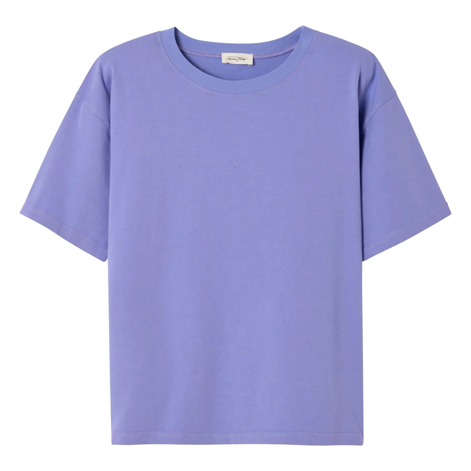 American Vintage - Fizvalley Cotton T-Shirt | Iris