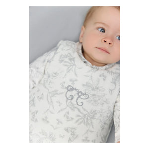 Tartine et Chocolat - Toile de Jouy Sleep Suit | Gray