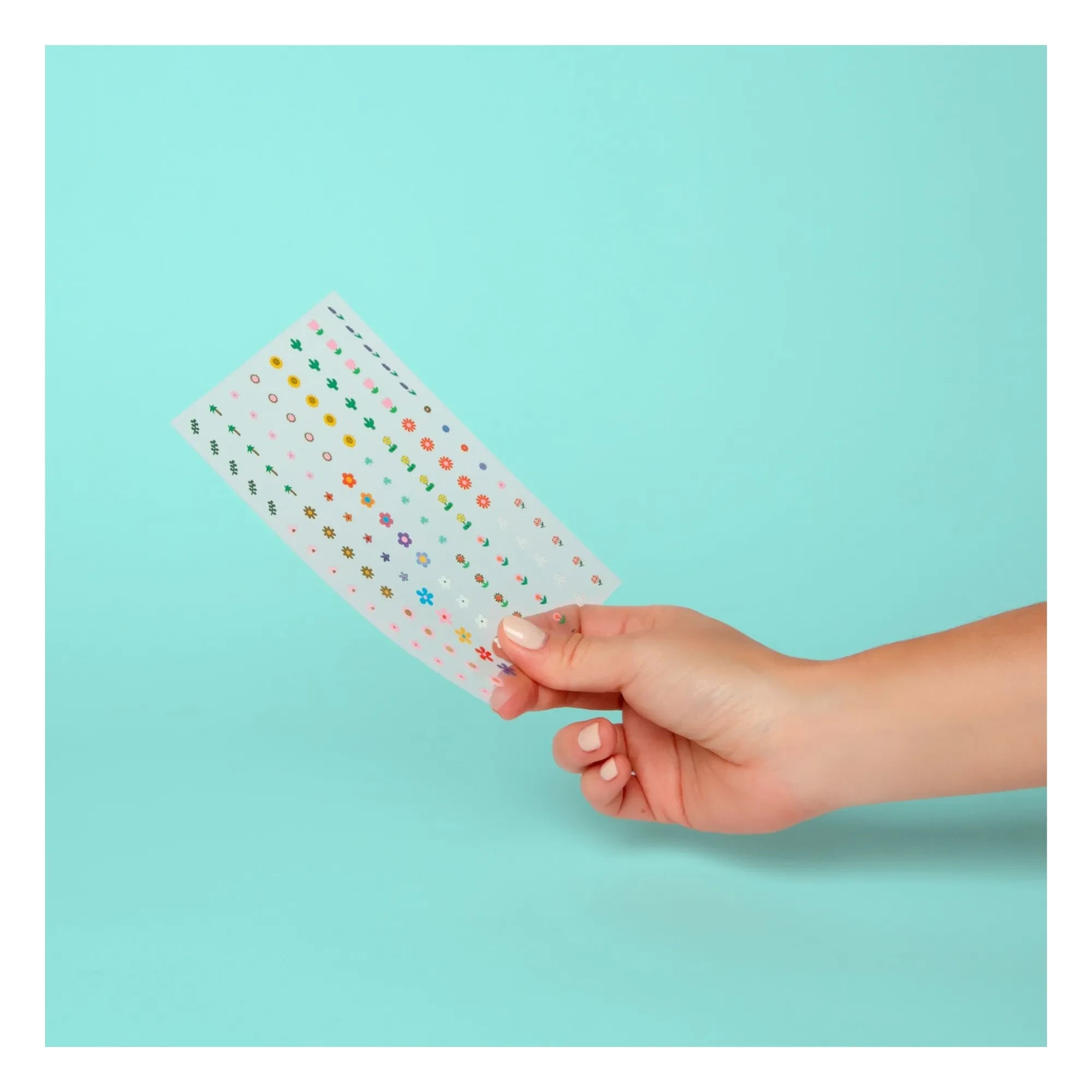 Omy - Floral nail stickers
