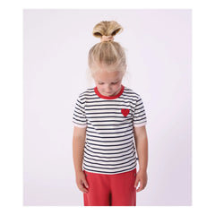 Petit Bateau - Classic Striped T-Shirt | Navy