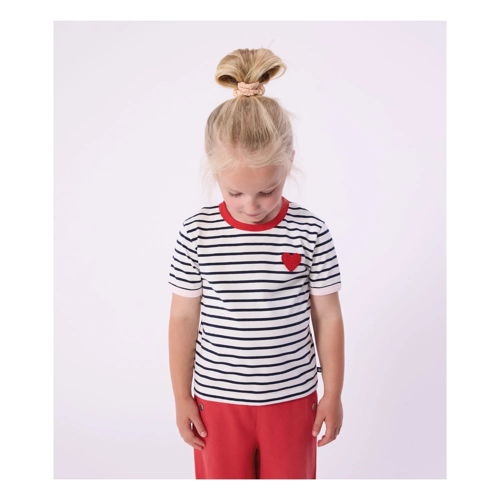 Petit Bateau - Classic Striped T-Shirt | Navy