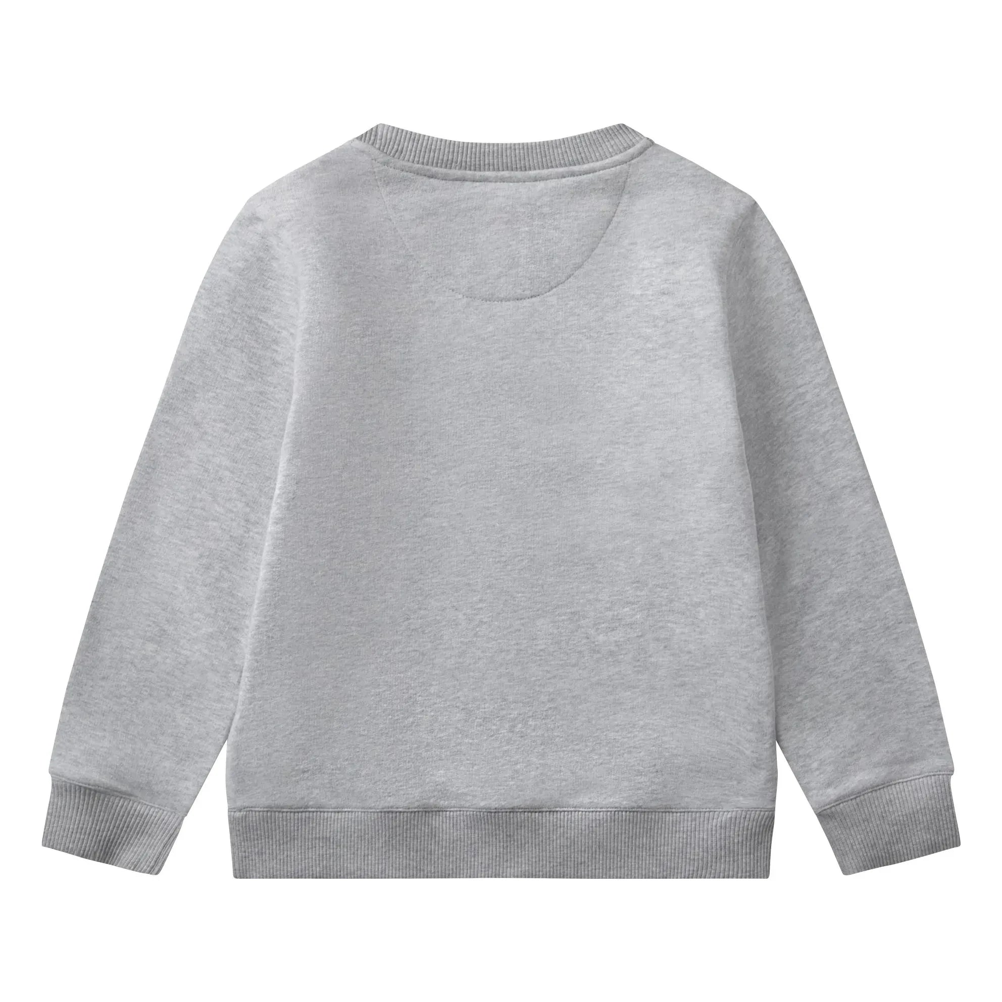 Lacoste - Organic Cotton Logo Sweatshirt | Heather Grey