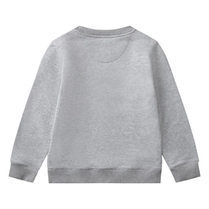 Lacoste - Organic Cotton Logo Sweatshirt | Heather Grey