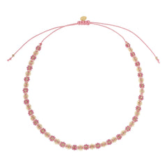 Jenest - Flower Necklace | Pink