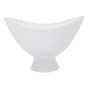 Ferm Living - Fountain Glass Bowl | White