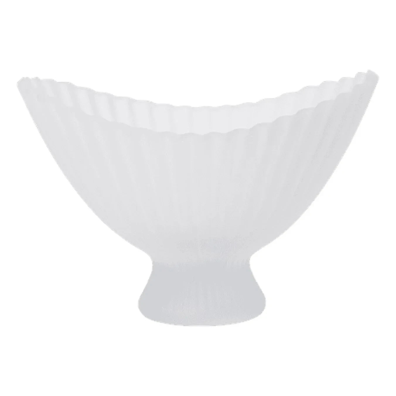 Ferm Living - Fountain Glass Bowl | White