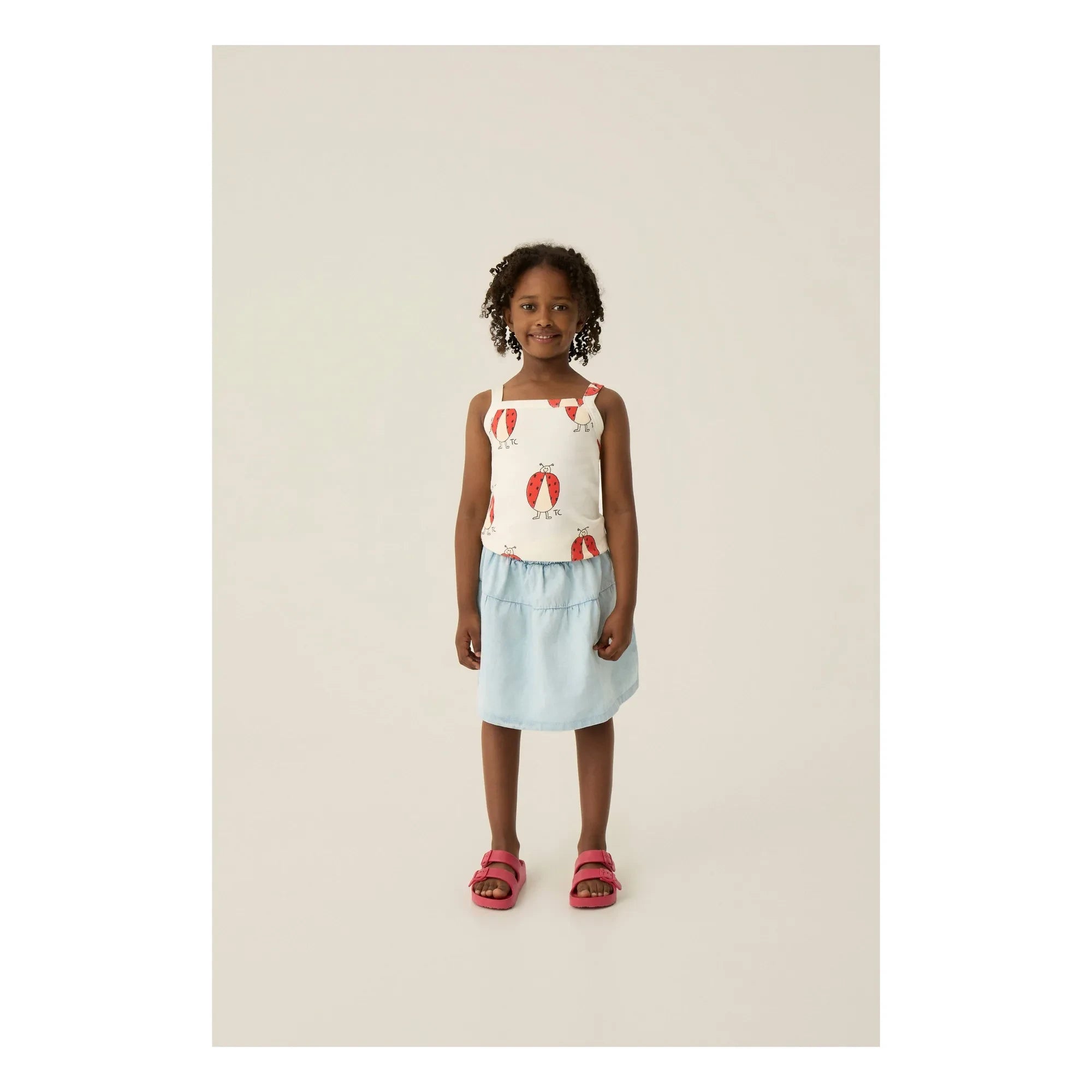 The Campamento - Denim Skirt | Light Blue