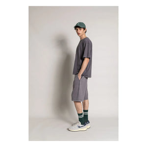 Smallable Man - Aron Organic Cotton Shorts | Charcoal