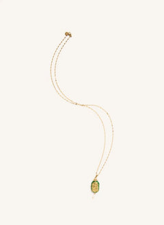 Palas - "Le Secret" Long Necklace | Emerald