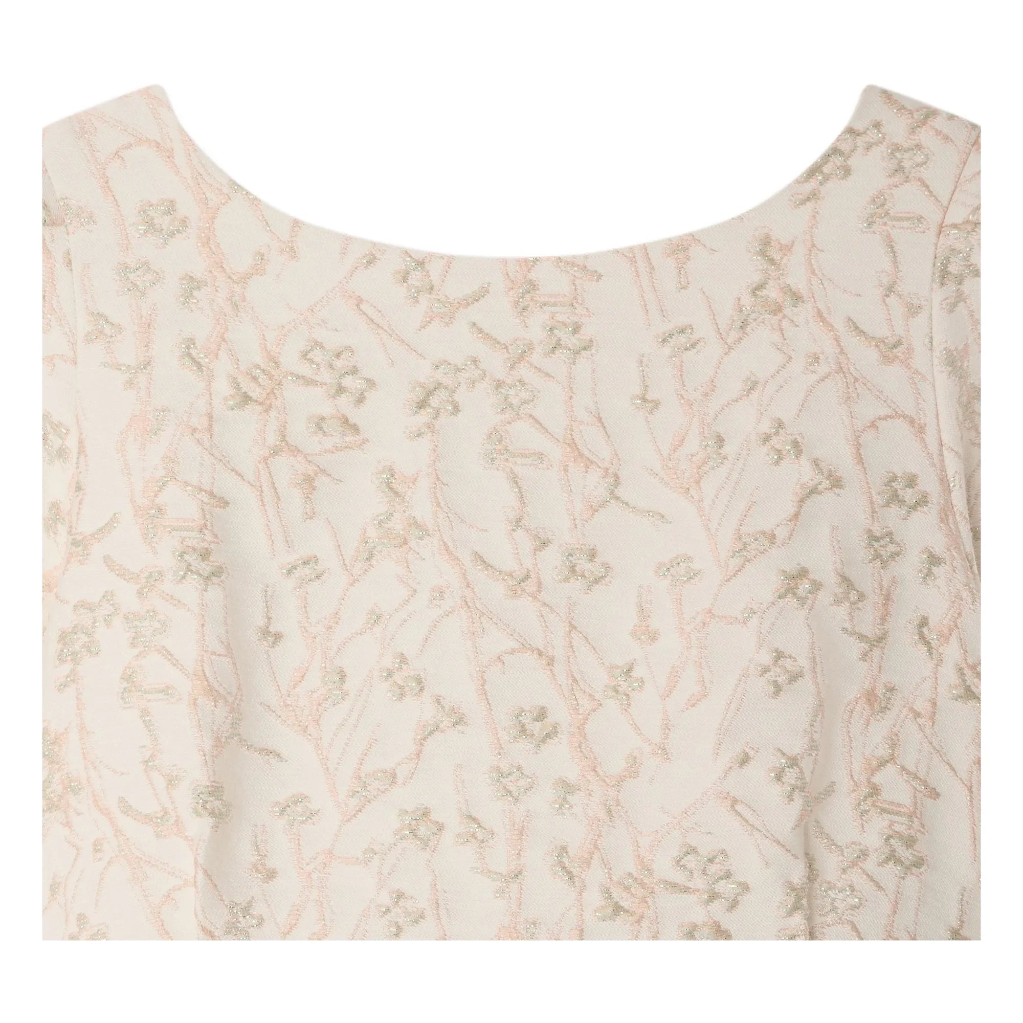 Bonpoint - Lilibet Fleurie Embroidered Dress | Ecru