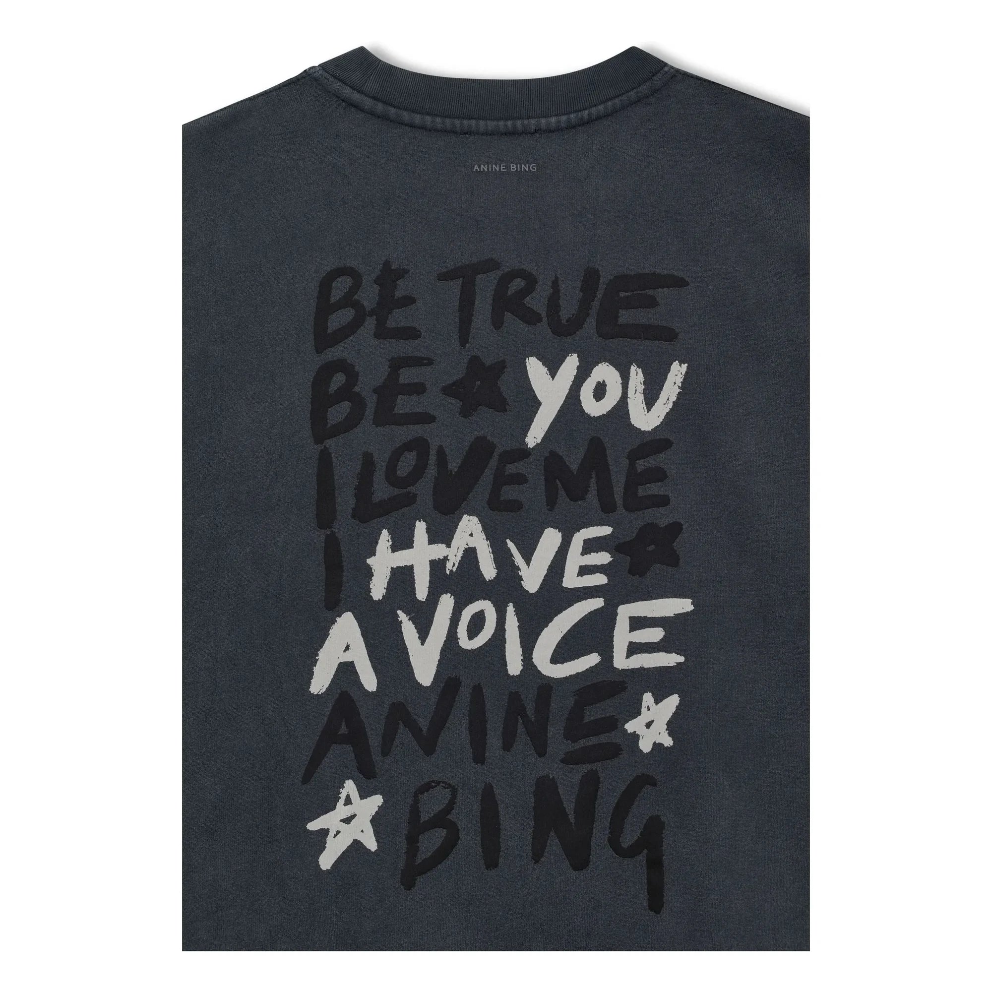 Anine Bing - Miles Empowerment Sweatshirt | Black