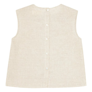 brunobruno nation - Top Vida Linen and Organic Cotton | Beige