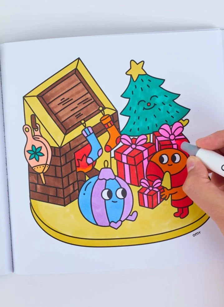 Omy - Christmas Coloring Book
