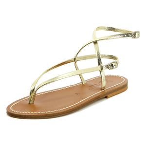 K.Jacques - Abako Metallic Sandals | Champagne