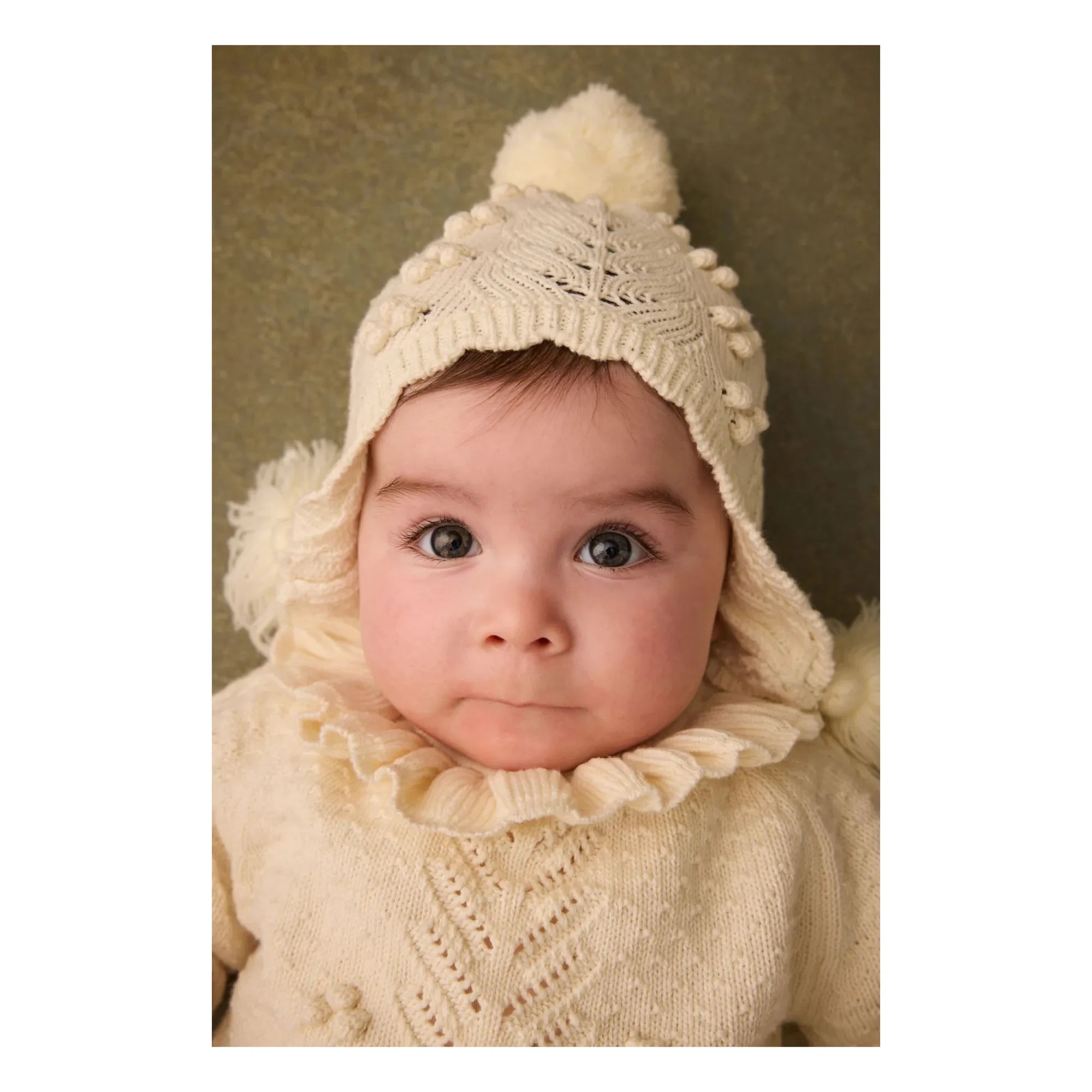 Louise Misha - Isolina Fringed Hat | Cream