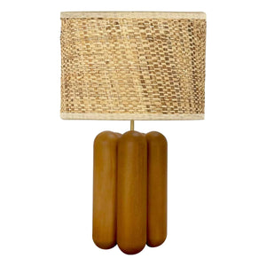 Cosin - Raffia Lampshade Table Lamp Charlotte | Natural