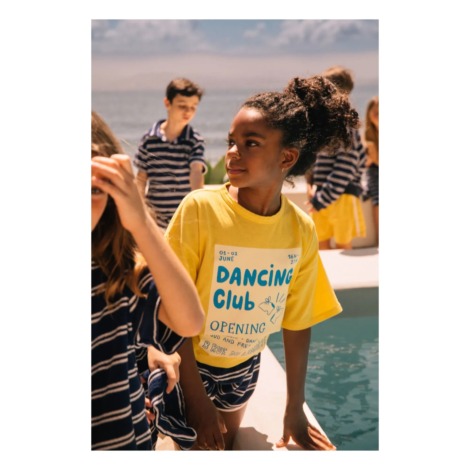 We Are Kids - Dylan Dancing Club T-shirt Organic Cotton | Yellow