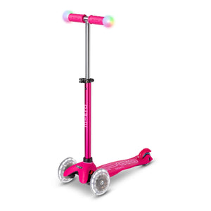 Micro - Mini 3-in-1 LED Scooter | Raspberry Red