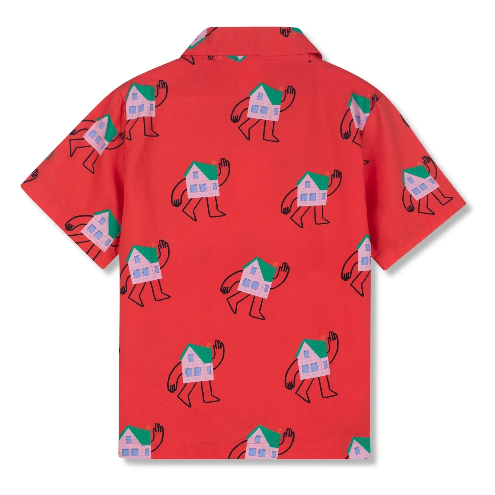 Wynken - Shirt Houses | Red