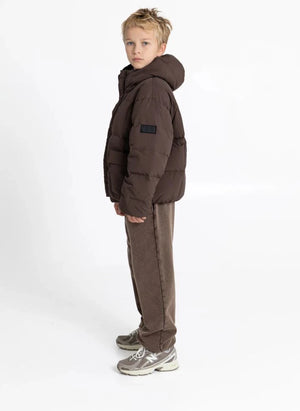 Finger in the nose - Organic Cotton Jogger Pants | Chocolate