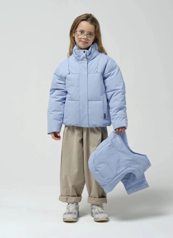 Gosoaky - Crabbie Pattie Su Geçirmez Şişme Mont | Açık Mavi