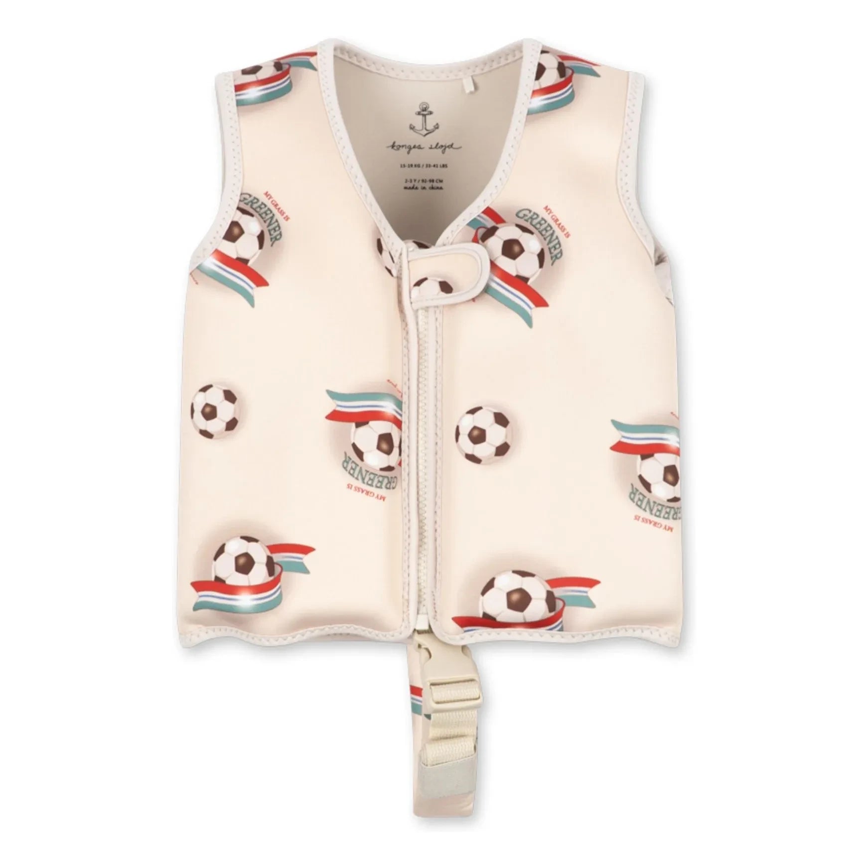 Konges Sløjd - Kick it Swim Vest | Beige