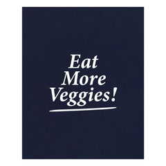Sporty & Rich - Sweat Eat More Veggies | Navy Blue