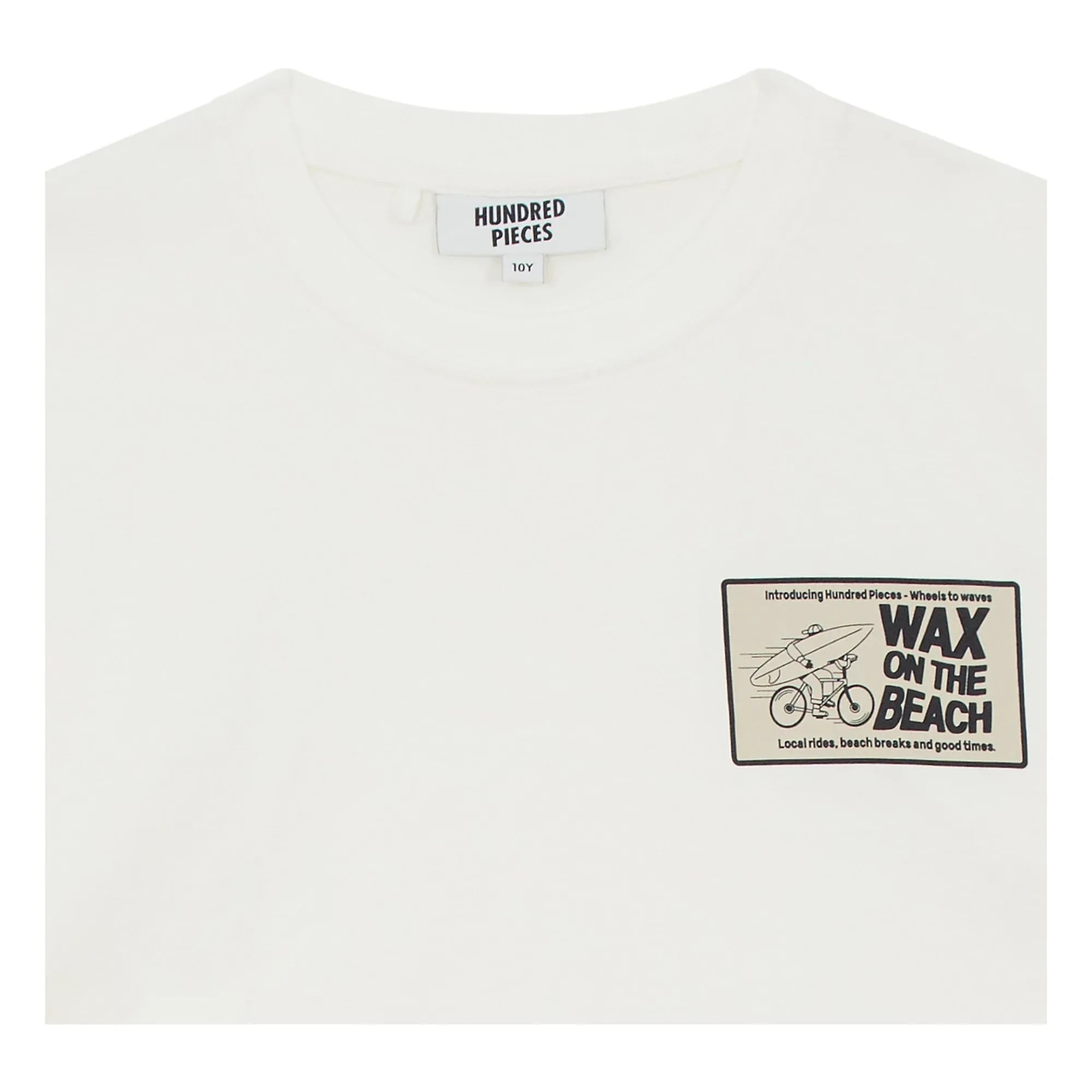 Hundred Pieces - Finn Organic Cotton T-Shirt | White