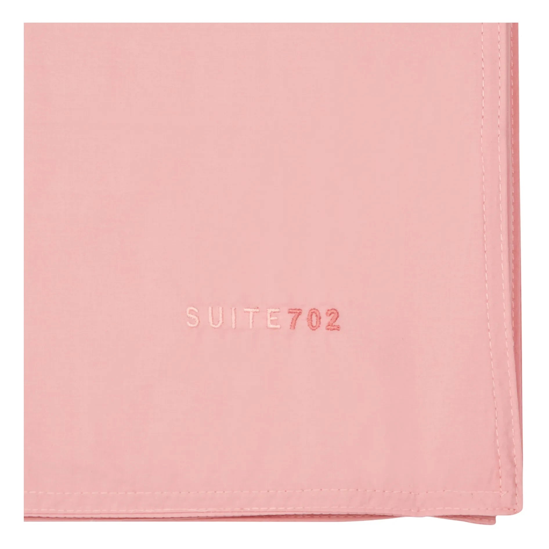 Suite 702 - Organik Percale Nevresim Kılıfı | Pudra pembesi