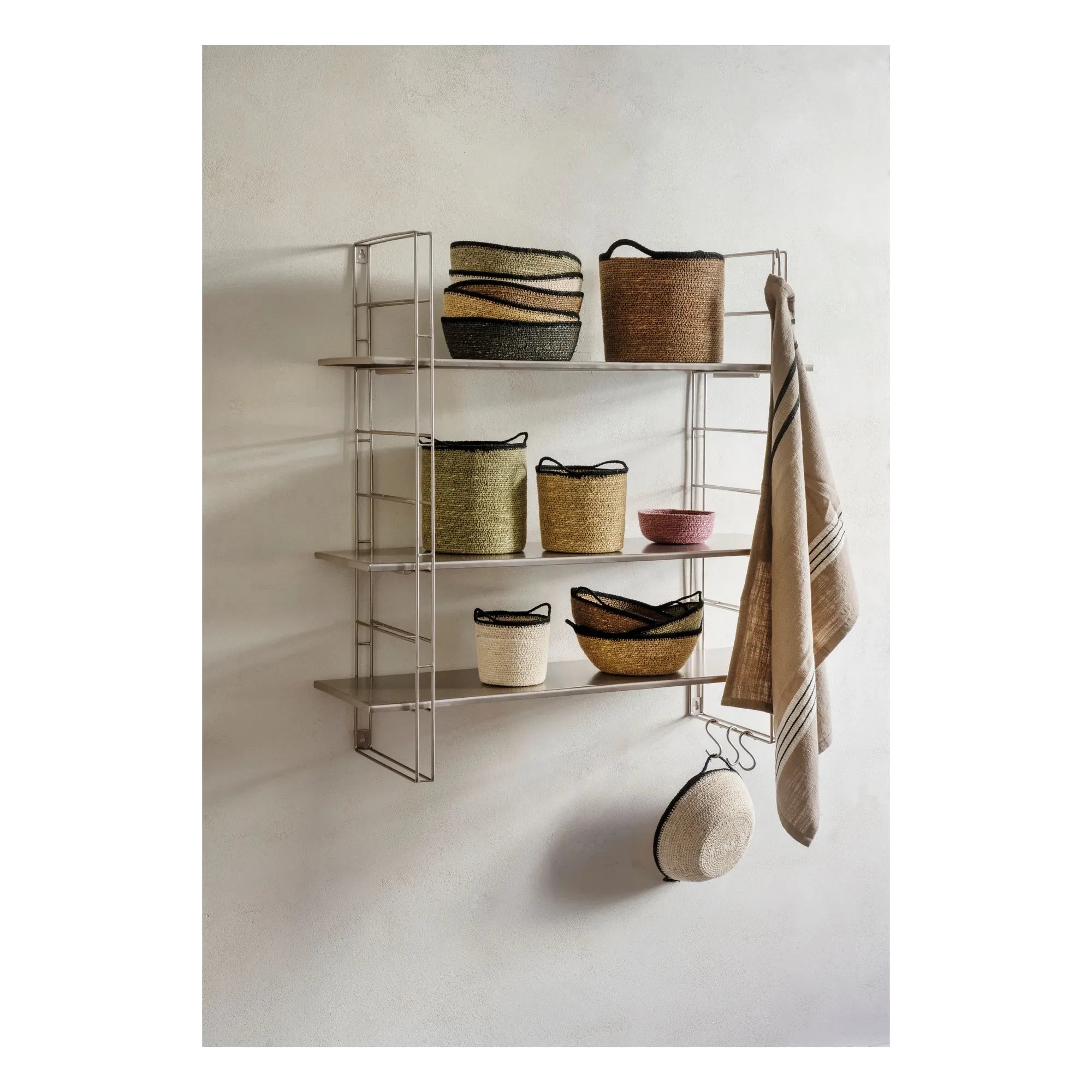 Madam Stoltz - Metal Wall Shelves | Steel