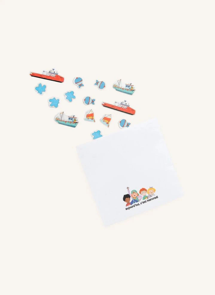 Moulin Roty - Battleship Magnetic Game - Today is Wednesday