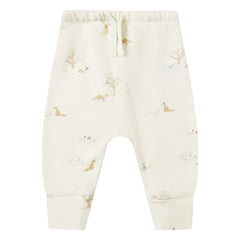 Quincy Mae - Organic Cotton Fox Pants | Ivory