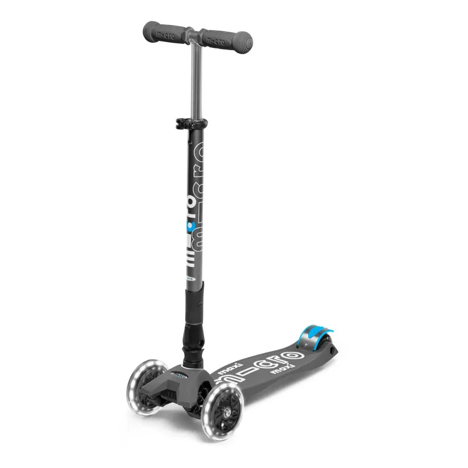 Micro - Maxi Katlanabilir LED Scooter | Gri