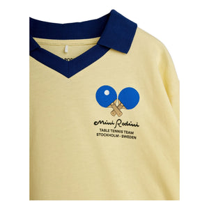 Mini Rodini - Polo Ping Pong Organic Cotton | Yellow