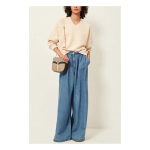 Sessùn - Vechill Cotton Sweatshirt | Cream