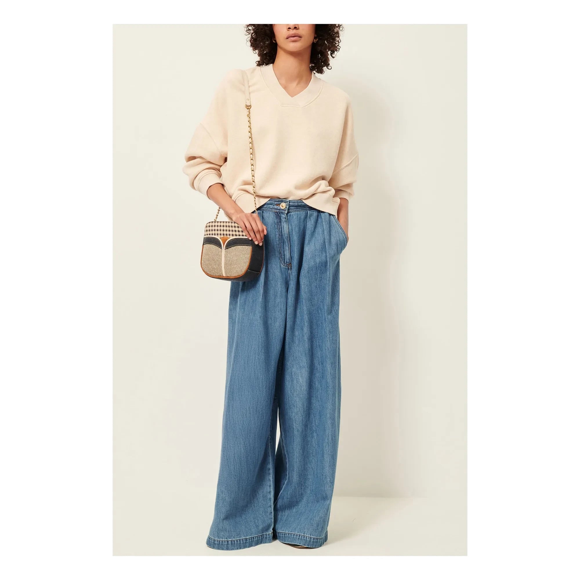 Sessùn - Vechill Cotton Sweatshirt | Cream