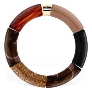 Parabaya - Moca 2 Bracelets | Brown
