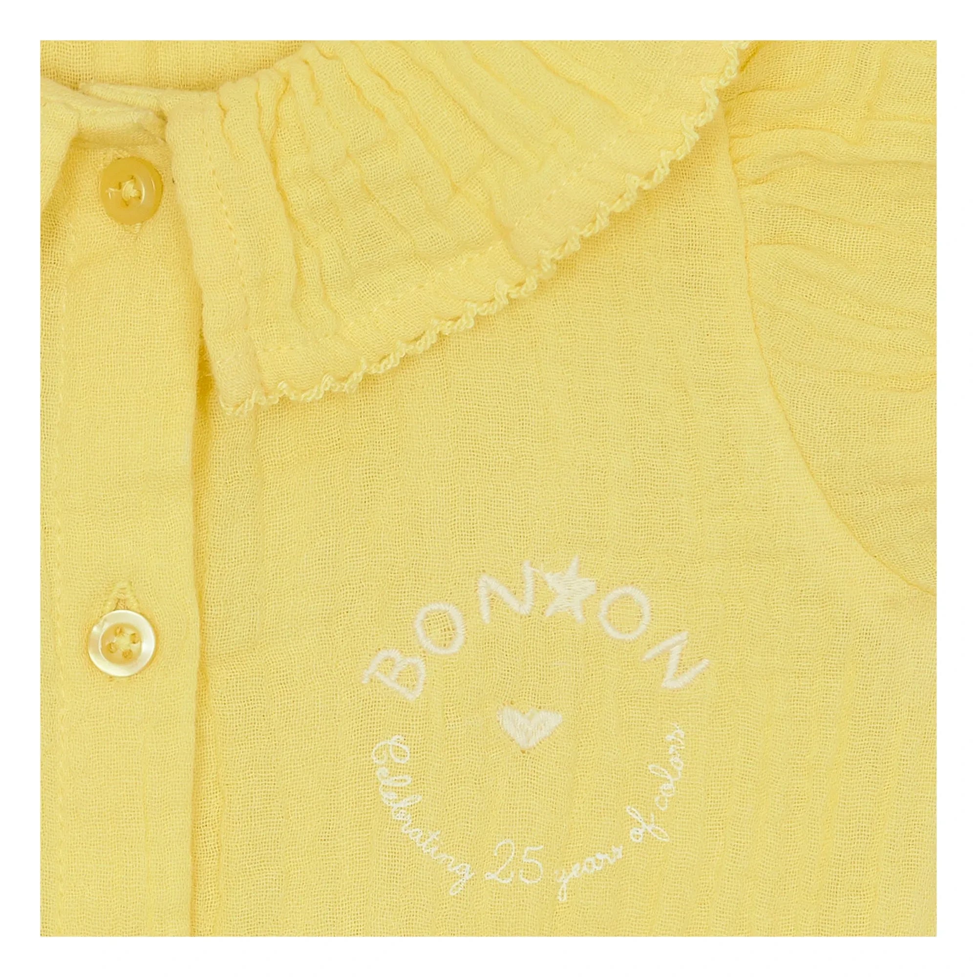 Bonton - Norma Claudine Collar Jumpsuit | Yellow